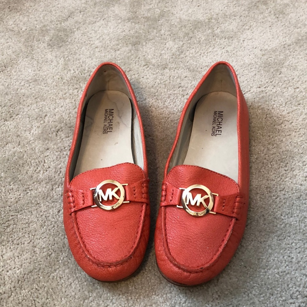 Coral Michael Kors flats